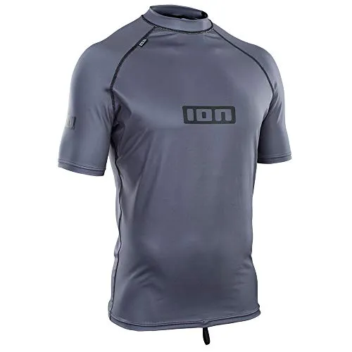 Ion Rash Guard Promo Rashguard Men SS Steel Blue 54/XL von ION