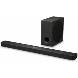 LG S90TY Intelligente Soundbar mit Dolby Atmos - 5.1.3 Kanäle, 570 W Leistung und WOW Synergy für nahtlose Integration mit LG OLED-Fernsehern – erleben Sie hochwertigen Surround-Sound und intelligente Audioanpassung.