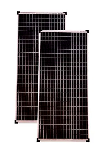 Solarmodule 2 Stück 100 Watt Mono 36V Solarpanel Solarzelle 1130x505x30 93098 Photovoltaik