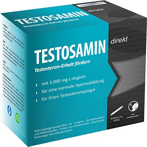 Produktbild TESTOSAMIN direkt (30 Sticks)
