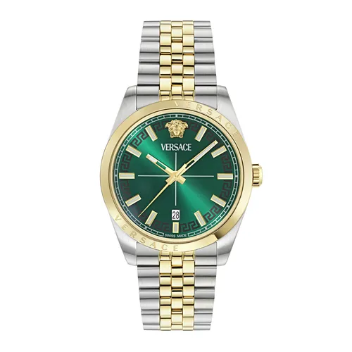 Versace Millenyium Gent Mehrfarbig Herren Armbanduhr VE5M00526 - Hochwertige Herren-Armbanduhr mit analoger Anzeige und Edelstahlarmband. Die leuchtenden Zeiger und Ziffern sorgen für gute Ablesbarkeit. Ideal für stilbewusste Herren.
