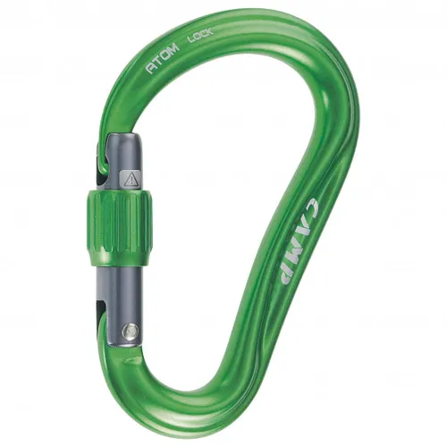 C.A.M.P. - Atom Lock - HMS-Karabiner grün