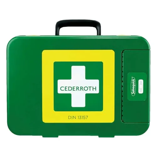 Erste-Hilfe-Koffer Grün von CEDERROTH