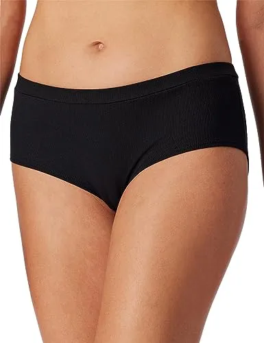 Schiesser Damen Panty Organic Cotton - Pure Rib
