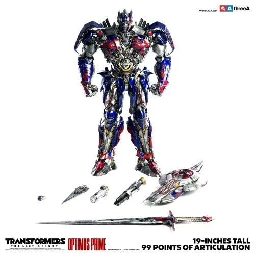 TRANSFORMERS LAST KNIGHT OPTIMUS PRIME Premium Scale Actionfigur