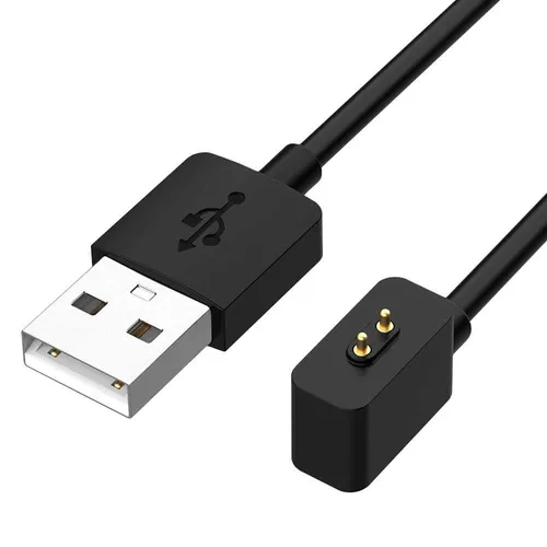 Magnetic USB Charging Cable Schwarz Kompatible mit Xiaomi Mi Band 8/Redmi Band 2