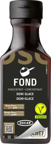 Chef Konzentrat Demi Glace Flüssig - 200 ml für perfekte Saucen - Einzeln: Hochwertiges Konzentrat für köstliche braune Soßen und Suppen, einfach zu verwenden und intensiv im Geschmack.