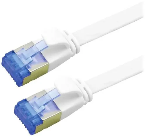 Value 21.99.2160 RJ45 Patchkabel CAT 6a F/UTP 0.50m Weiß 1St.
