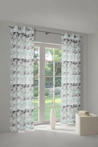 Vorhänge & Gardinen Türkis von Wirth