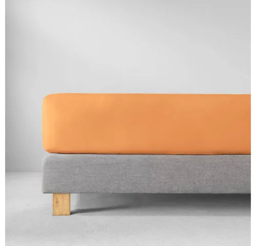 Estella Bettlaken Zwirnjersey in orange von ESTELLA