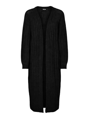 pieces Strickjacke PCMAGGY LS LONG KNIT CARDIGAN NOOS BC schwarz L (40) - Strickjacke in modischem Design, aus elastischem und pflegeleichtem Material, ideal für lässige Outfits und jeden Anlass.