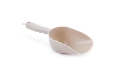Beeztees Futterschaufel versch. Größen und Farben, Farbe:beige, Größe:24 cm