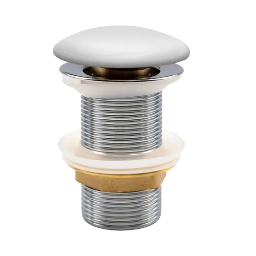 Aloni Ablaufventil Weiß 1 1/4