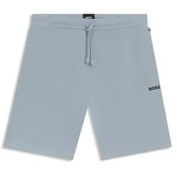 BOSS Waffle Shorts 10269584 01 in silber von BOSS