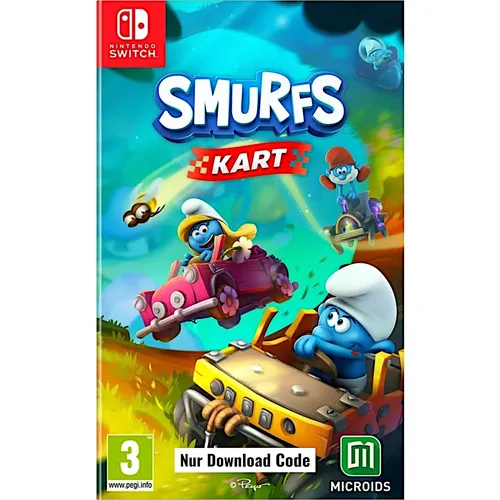 Nintendo Switch Spiel Die Schlümpfe Kart