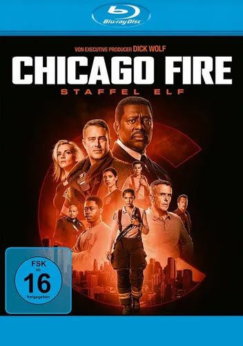Chicago Fire - Die komplette Staffel 11 auf Blu-ray - TV-Serie im Drama-Genre, bietet spannende Einblicke in das Leben von Feuerwehrleuten, perfekt für Fans von packenden Geschichten.
