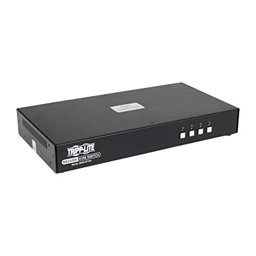 Secure KVM Switch 4-Port DisplayPort +Audio Niap Pp3.0 Certified