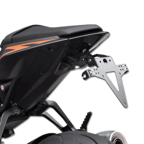 Kennzeichenhalter für KTM 1290 Super Duke R 14-19 verstellbar schwarz 390407
