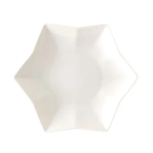 Hutschenreuther Sternschale Weihnachtszeit Weiss 24 cm in weiß von Hutschenreuther