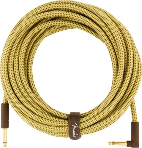 Fender Deluxe Series Instrument Cable 7.50 m in gelb von Fender
