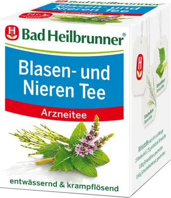 BAD Heilbrunner Blasen- und Nieren Tee F 8X1,75 g