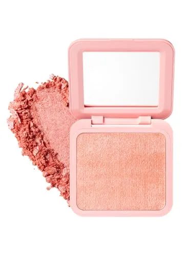 Everybody London Rouge Mit Dezentem Schimmer, für einen gesunden Teint und seidigweichen Hautton, Vegan & Tierversuchsfrei, Gebackene Formel, 7 g PEACH