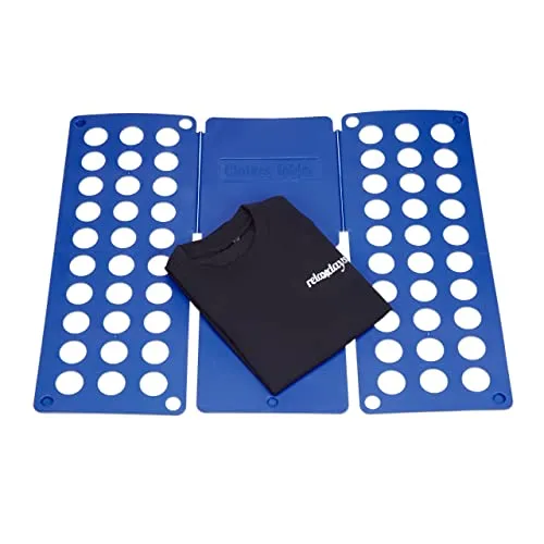 Relaxdays 3X Faltbrett Wäsche - Effizientes Wäschefalten - Wäscheständer: 3 Falthilfen im Set für schnelles und ordentliches Falten Ihrer Kleidung auf DIN A4-Größe. Spart Platz im Kleiderschrank und sorgt für mehr Zeit für Familie und Hobbys.