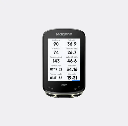 MAGENE C506 Se Computer Fahrrad GPS - Fahrradcomputer mit GPS, Höhenmesser und Temperaturfunktion für präzise Outdoor-Daten und optimales Training.