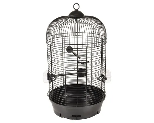 Flamingo Vogelkäfig Sittichkäfig Sanna 2 schwarz