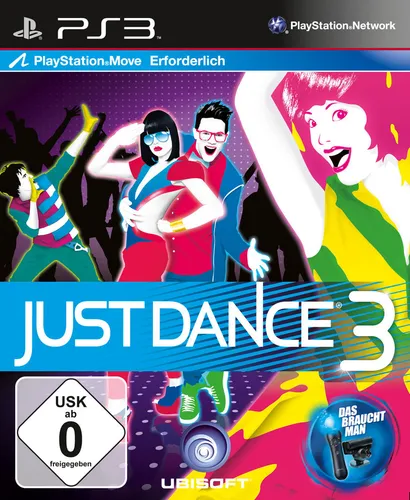 Just Dance 3 (Move erforderlich) - Tanze zu den größten Hits - Games - Erlebe mit Just Dance 3 die besten Tanzmoves und bringe die Party zu dir nach Hause, ideal für unvergessliche Abende mit Freunden!