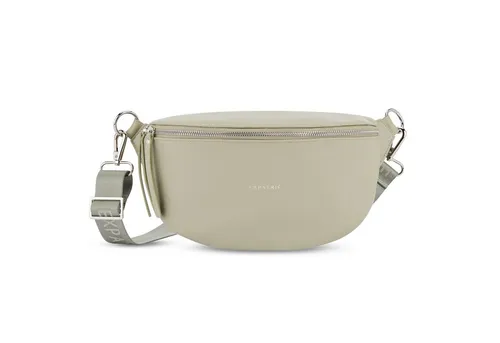 Expatri Bauchtasche Damen Grün - Alice Medium, stylische Gürteltasche aus veganem Leder, wasserabweisend und ideal für Festivals und Reisen