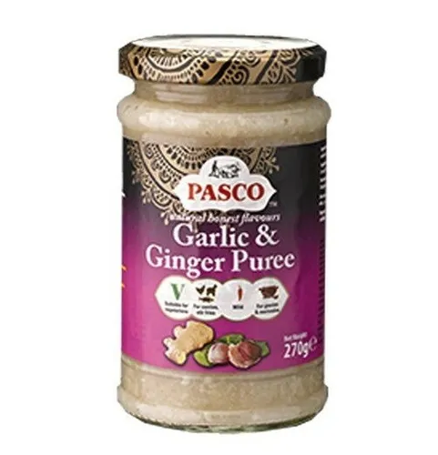 [ 270g ] PASCO Knoblauch & Ingwer Paste / Garlic & Ginger Puree