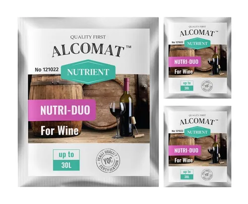 HEFENÄHRSALZ Nährstoff Alcomat NUTRI-DUO Nutrient mit Thiamin Alkohol TOP! 3 x