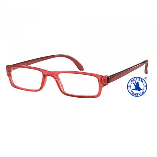 Lesebrille Action Rot-Kristall (+1,5 dpt) in rot von I Need You GmbH