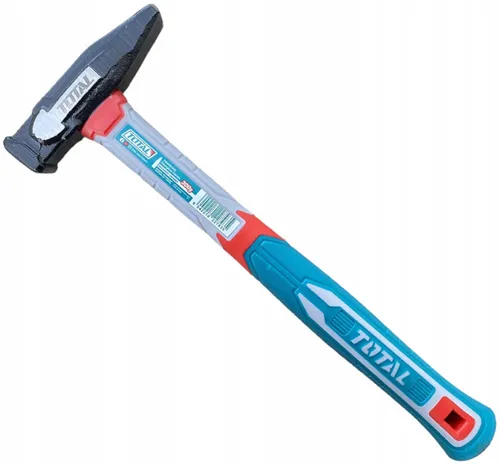 Schlosserhammer 300g Hammer Fiberglasstiel Werkstatthammer TOTAL