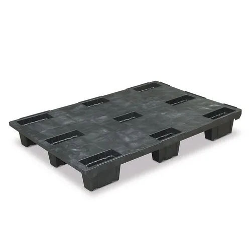 BRB-Lagertechnik Dekopalette Euro-Leichtpalette - Paletten im Euromaß 1200x800x153 mm, leicht und robust aus PE-Kunststoff, ideal für vielseitige Anwendungen und einfache Handhabung.