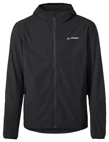 VAUDE Herren Funktionsjacke Me Moab Jacket IV - Funktionsjacke für Biker, leicht, wasserabweisend und umweltfreundlich. Ideal für Trails und gesellige Runden, mit verstellbarer Kapuze und belüftenden Taschen.