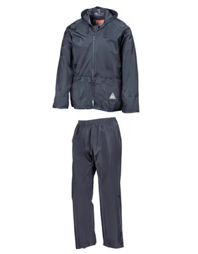 Regenanzug ( Jacke und Hose), absolut wasserdicht ,navy, XXL XXL,Navy