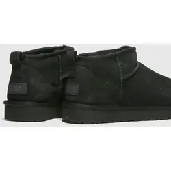 UGG Damen Classic Ultra Mini Winter Boots, Schwarz, 39 EU - Wanderschuhe mit warmem Futter und rutschfester Sohle, ideal für kalte Wintertage und Outdoor-Aktivitäten.