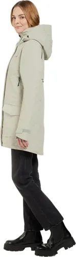 Didriksons Frida Wns Parka 7 Wilted Leaf – Eleganter Winterparka 48 - Stylischer Parka mit taillierter Silhouette, ideal für kalte Tage. Verstellbare Kapuze, elastische Bündchen und viele Taschen bieten Komfort und Funktionalität.