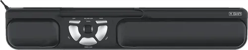 Contour X-Bar Wired Ergonomic Mouse - Ergonomische Rollermaus in Schwarz - Mäuse: Die Contour X-Bar ersetzt die herkömmliche Maus und vermeidet Belastungen. Mit breitem Rollstab für komfortable Nutzung und weniger Verspannungen, ideal für PC-Nutzer.