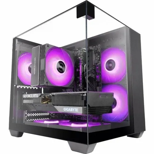 ATX Semi-Tower Gehäuse Mars Gaming MCVISIONM Schwarz