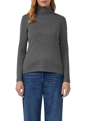 s.Oliver Langarmshirt mit Rollkragen - Elegantes Langarmshirt mit Rollkragen, perfekt für stilvolle Outfits in der Kategorie Blusen & Tuniken für Damen.