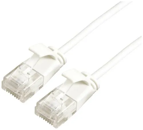 Roline 21.15.0985 RJ45 Patchkabel CAT 6a U/UTP 5.00 m Weiß 1 St.