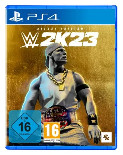 WWE 2K23 Deluxe - USK & PEGI [Playstation 4] - Spiele für PlayStation 4 mit exklusivem Bad Bunny Bonus Pack und Season Pass für alle DLC Character-Packs. Genieß 3 Tage früheren Zugang und verbessere deine Spielerfahrung mit einzigartigen Karten!