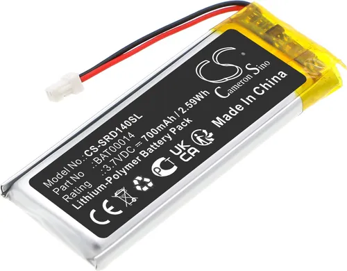 TECHTEK Akku Kompatibel mit [Cardo] Packtalk Edge Ersetzt BAT00014