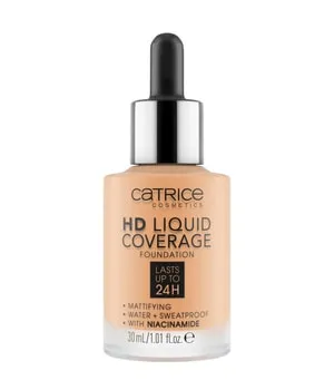 CATRICE HD Liquid Coverage Flüssige Foundation 30 ml Nr. 037 - Golden Beige