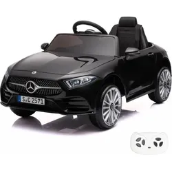 Mercedes CLS350 Kinder Elektro Auto 12V - Schwarz - Mit Fernbedienung für sicheres Fahren - Elektrofahrzeuge für Kinder von 1 bis 5 Jahren, mit Sicherheitsfeatures wie Fernbedienung und 3-Punkt-Gurt, fördert motorische Fähigkeiten und sorgt für sicheres Spielvergnügen.