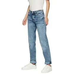 s.Oliver Jeans Karolin - Regular Fit, Mid Rise, Straight Leg blau 46/30 - Jeans in Regular Fit für bequemen Sitz und klassischen Look. Mid Rise Bundhöhe und robuster Denim im 5-Pocket-Stil für vielseitige Outfits.