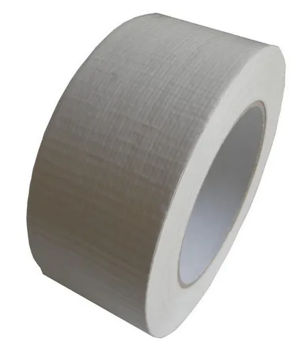 WBV - Westdeutscher Bindegarn-Vertrieb Eselgrimm GmbH & Co. KG Klebeband 1 Rolle Klebeband Gewebeband Panzerband Panzertape 50m X 48mm weiß